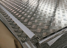 SS checkered plate/crocodile mouth checkered plate