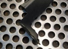 Perforated metal mesh Stainless Steel 304 round punch sheet